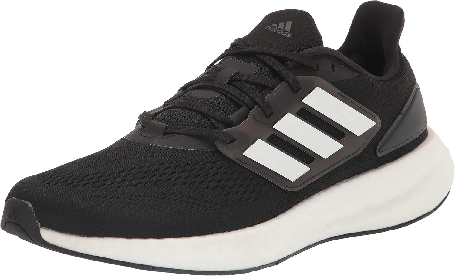 adidas Men's Pureboost 22 Running Shoe, Core Black/Core Black/Carbon, 9.5