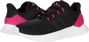 adidas Questar Flow NXT (Little Kid/Big Kid) Black/Black/Team Real Magenta 5 Big Kid M