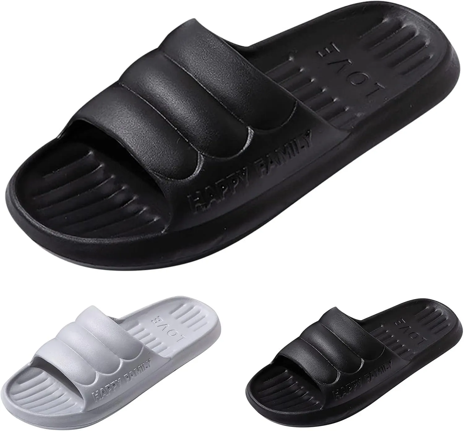 Bathroom Slippers Men Slides for Women Mens Slippers Shower Shoes Women Dorms Ultimate Comfort Comfortable