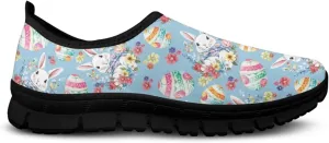 Binienty Women's Slip-Ons Holiday Shoes Casual Low Cut Loafers Comfortable Walking Travel Shoes Anti Skid