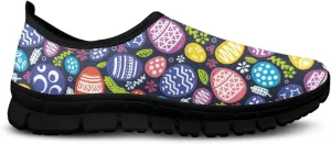 Binienty Women's Slip-Ons Holiday Shoes Casual Low Cut Loafers Comfortable Walking Travel Shoes Anti Skid