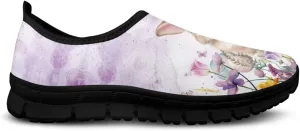 Binienty Women's Slip-Ons Holiday Shoes Casual Low Cut Loafers Comfortable Walking Travel Shoes Anti Skid