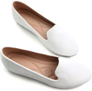 ChaiRong Zhou Flats for Women Dressy Round Toe Ballet Flat Shoes Comfortable Slip-ons Loafers Lightweight Casual Shoes