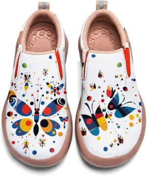 Comfortable Travel Shoes for Womens Loafers Slip Ons Ladies Nurse Shoe Walking Lightweight Cartoon Animal Painted Sneaker