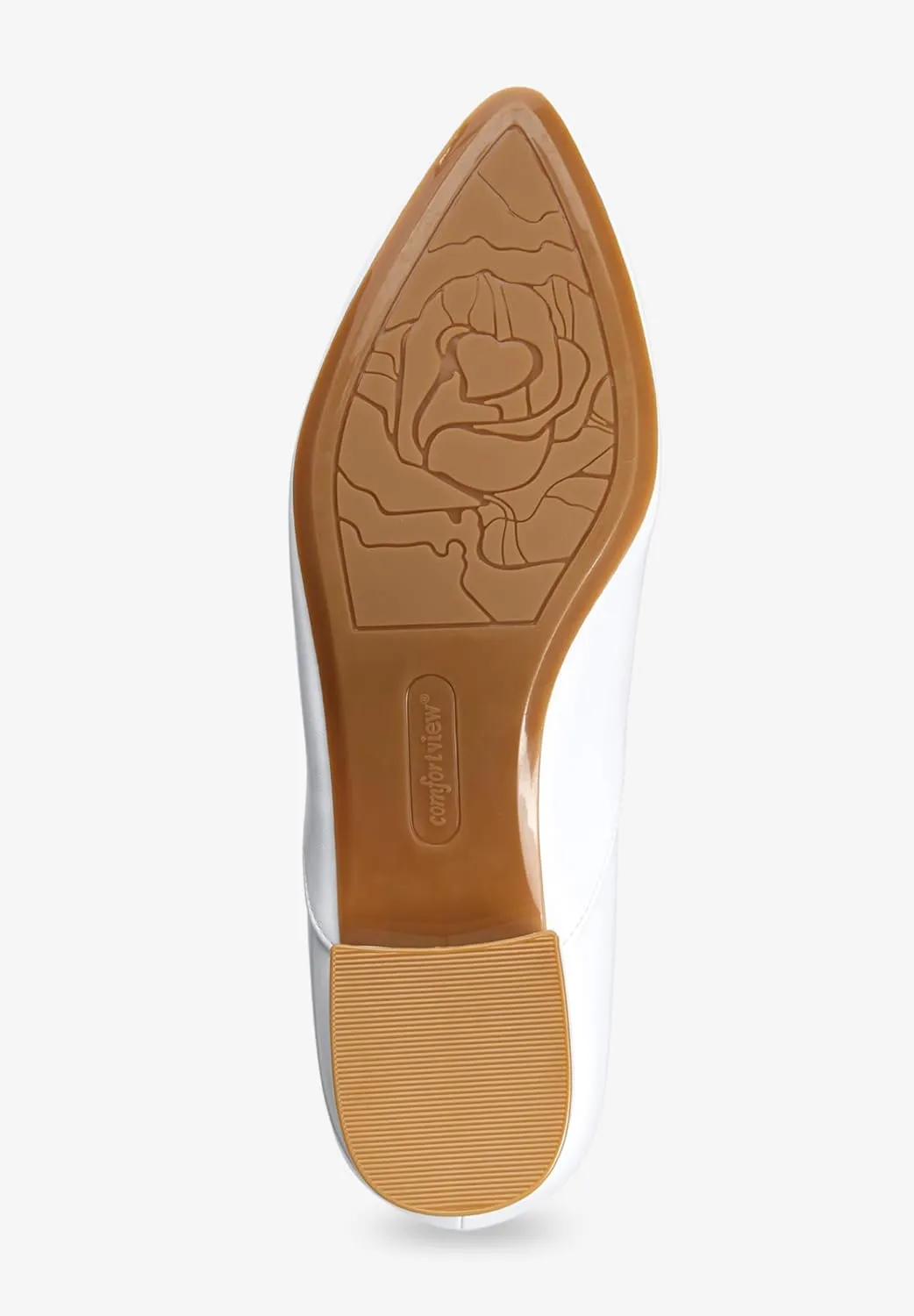 Comfortview Women's The Arabella Slip On Flat (Wide Widths Available)
