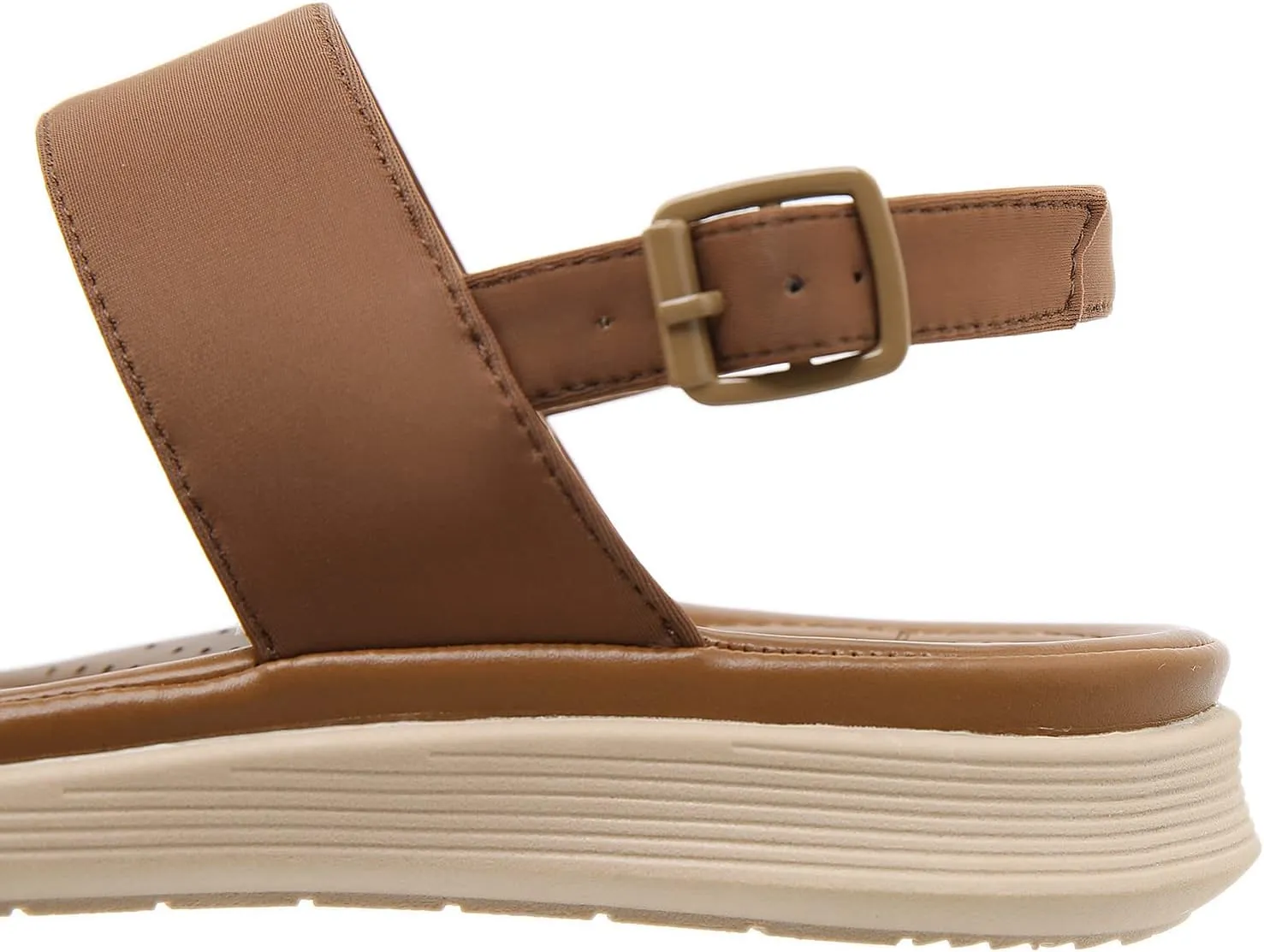 DKCHENH Women's Summer Sandals Beach Wedge Sandals Casual Comfort Medium High Heel Outdoor Shoes