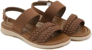 DKCHENH Women's Summer Sandals Beach Wedge Sandals Casual Comfort Medium High Heel Outdoor Shoes