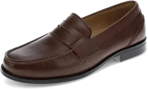 Dockers Mens Colleague Dress Penny Loafer Shoe, Dark Brown, 7 M