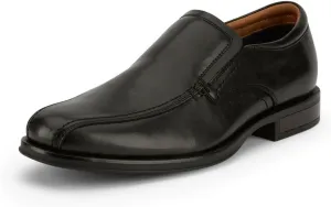 Dockers Mens Greer Dress Run Off Loafer Shoe, Black, 8.5 W
