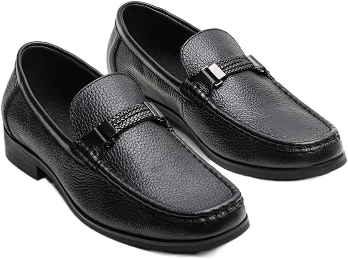 Dress Shoes for Men Genuine Leather Men's Casual Loafers Handmade Cow Leather Summer Shoes for Men