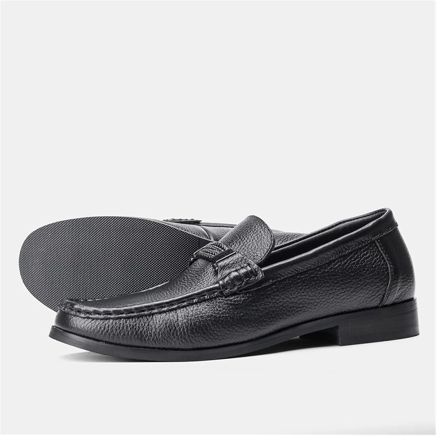 Dress Shoes for Men Genuine Leather Men's Casual Loafers Handmade Cow Leather Summer Shoes for Men