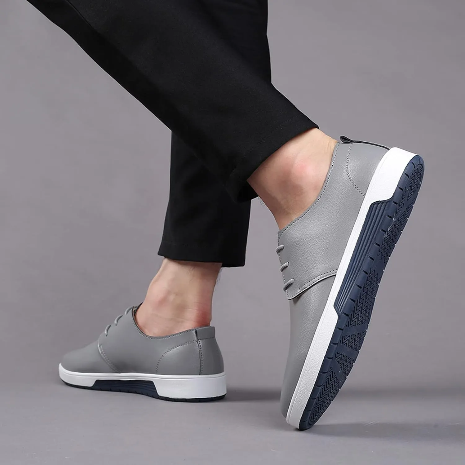 Extra Wide Business Shoes Men Summer Style Men's Breathable Comfortable Business Lace Up Leisure Solid Color Leather Shoes Men Dress Shoes Size 8 Wide
