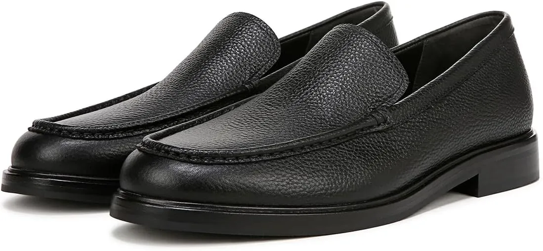 FOWT Men Classic Closed Round Toe Comfy Low Heel Slip on Soft Insole Casual Daily Commuting Driving Shoes Size 4-16 US