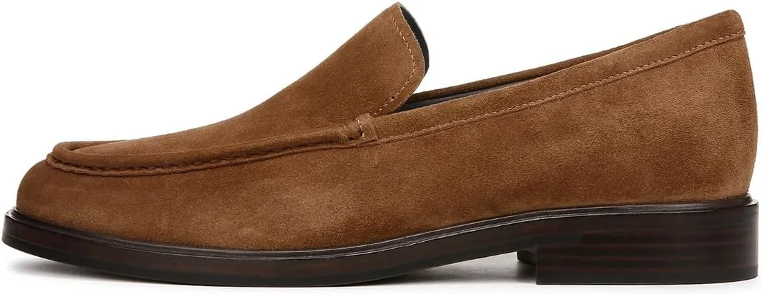 FOWT Men Classic Closed Round Toe Comfy Low Heel Slip on Soft Insole Casual Daily Commuting Driving Shoes Size 4-16 US
