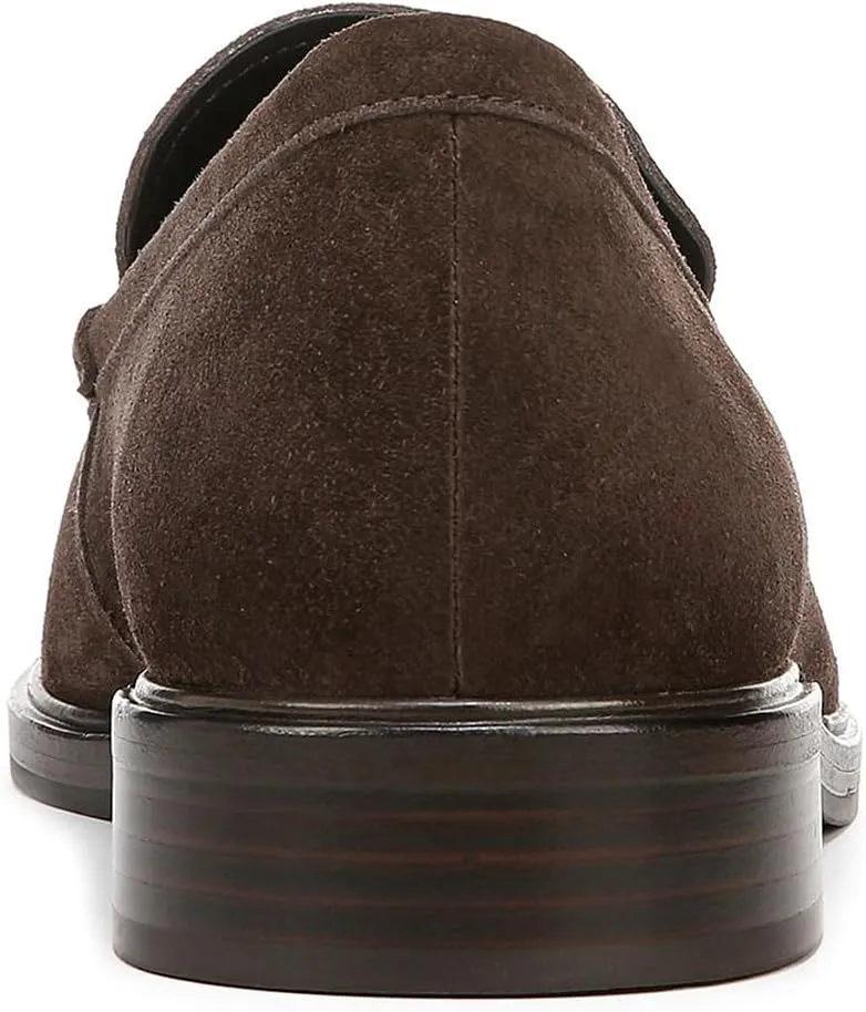 FOWT Men Classic Closed Round Toe Comfy Low Heel Slip on Soft Insole Casual Daily Commuting Driving Shoes Size 4-16 US
