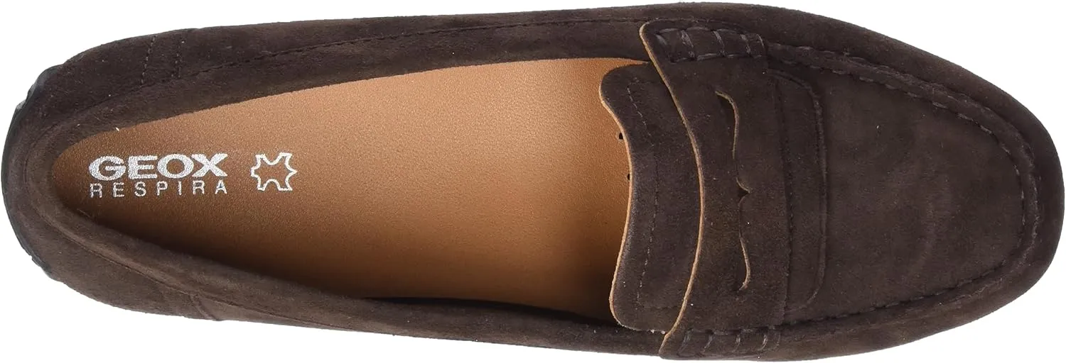 Geox Women's Leather Moccasin Shoe