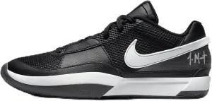 Ja 1 (Team Bank) Basketball Shoes (FV1303-001, Black/Black/White) Size 12