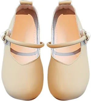 Kids Girls Casual Shoes Spring/Summer Solid Rubber Sole Metal Buckle Birthday Party School newborn girl clothing set