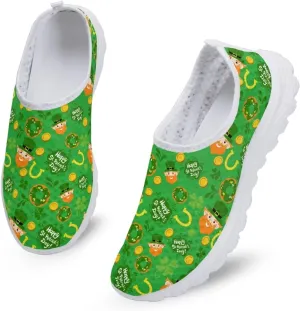 Kuiaobaty Women's Slip-Ons Men's Walking Shoes Fashion Sneakers Athletic Casual Footwear Lightweight Breathable Loafers