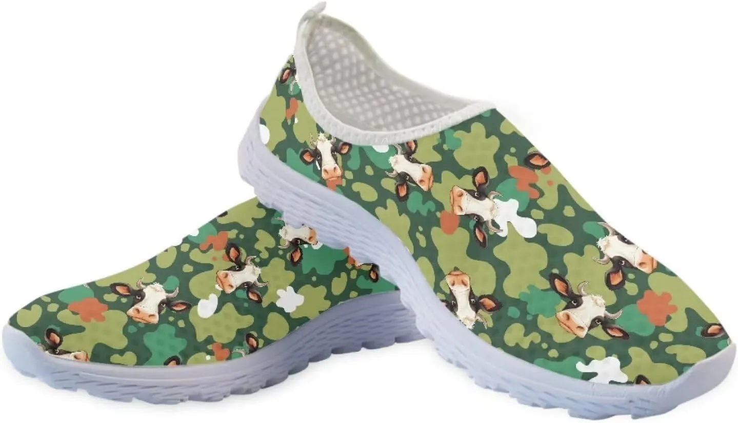 Kuiaobaty Women's Slip-Ons Men's Walking Shoes Fashion Sneakers Athletic Casual Footwear Lightweight Breathable Loafers