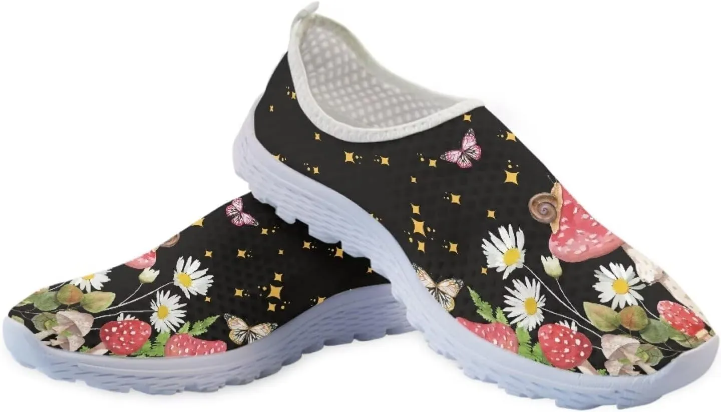 Kuiaobaty Women's Slip-Ons Men's Walking Shoes Fashion Sneakers Athletic Casual Footwear Lightweight Breathable Loafers