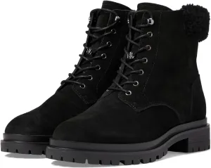Lauren Ralph Lauren Carlee Bootie Black/Black 6 B (M)