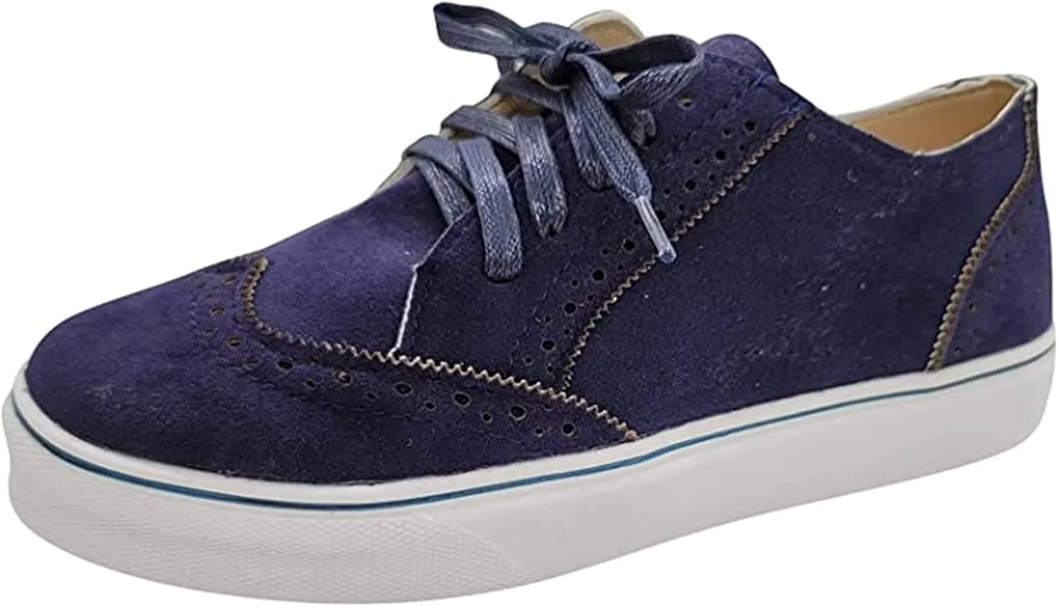 Lausiuoe Shoes For Women Sneakers Trendy Comfortable Casual Fashion Walking Shoes Slip On Low Top Canvas Flat Loafers