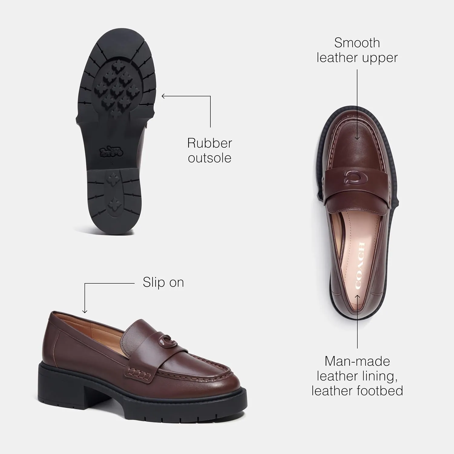 Levi's Women's Leah Leather Loafer