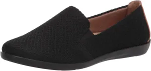 Life Stride Women's Next Level Slip-On Sneaker, Black/Black, 10 Wide