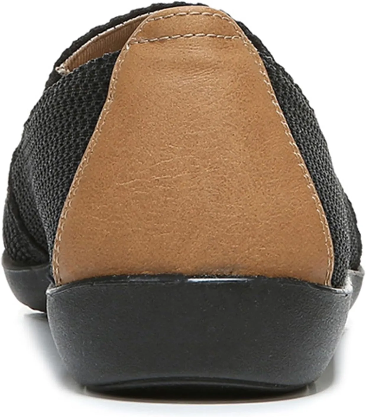 Life Stride Women's Next Level Slip-On Sneaker, Black/Black, 10 Wide
