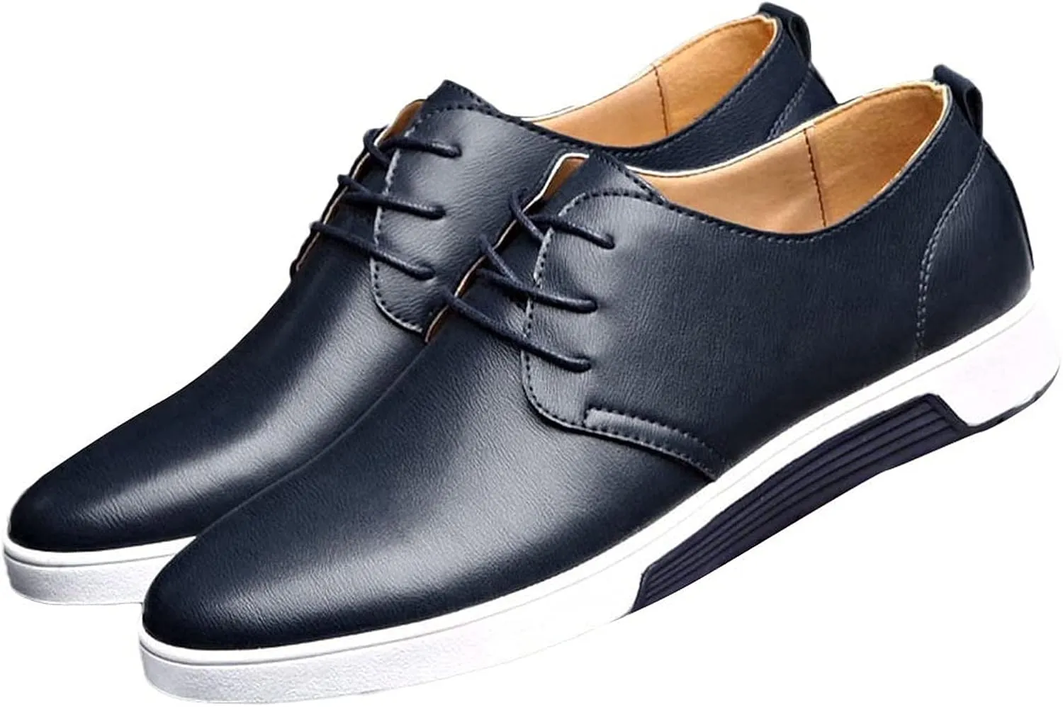 Men's Casual Dress Shoes Wide Width Shoes Wear Solid Color Leather Business Style Leisure Formal Men's Breathable Men's Leather Shoes Men's Business Shoes