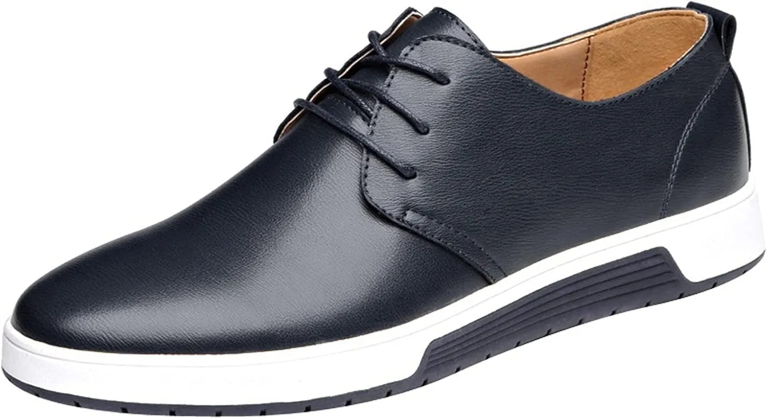 Men's Casual Dress Shoes Wide Width Shoes Wear Solid Color Leather Business Style Leisure Formal Men's Breathable Men's Leather Shoes Men's Business Shoes
