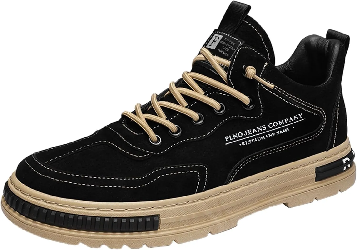 Men's Casual Dress Sneakers Black Sneakers for Men Mens Brown Dress Shoes Loafers for Women Casual Loafers for Women Dressy Womens Sneakers Wide Width