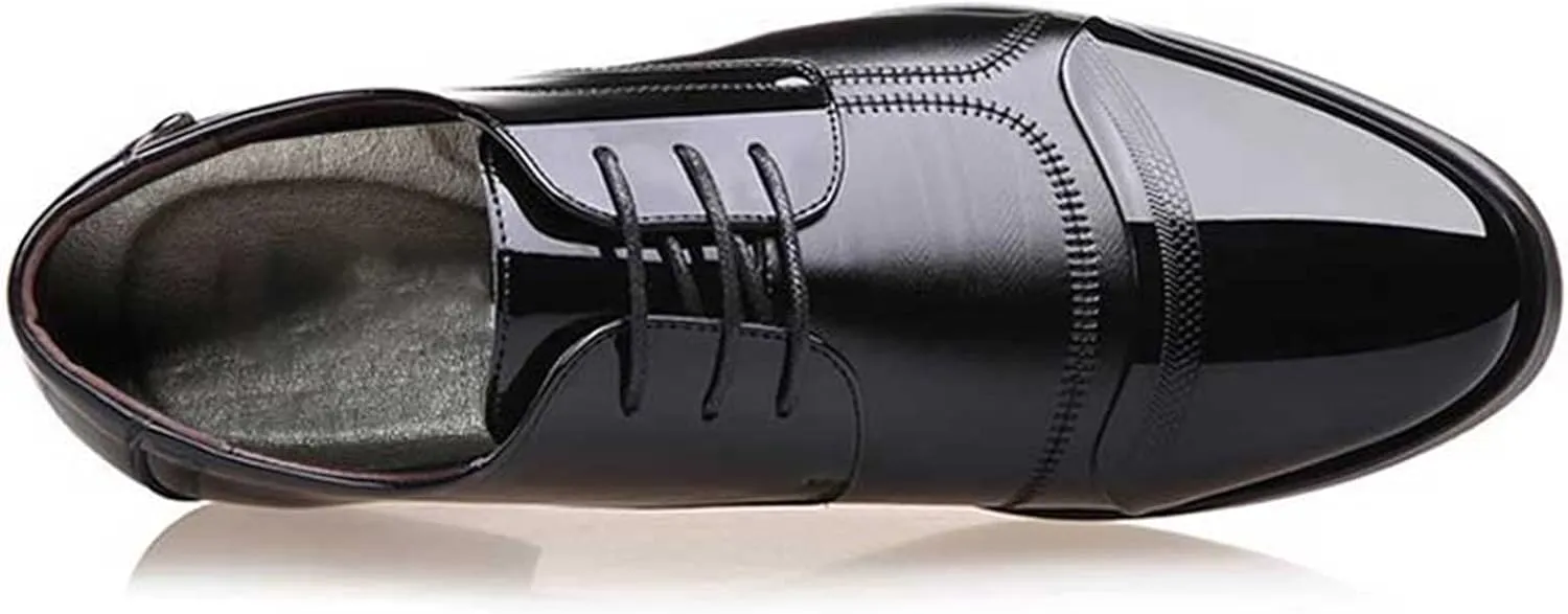 Mens Dress Shoes Men's Breathable Leather Shoes Men's Casual Leather Shoes(12)