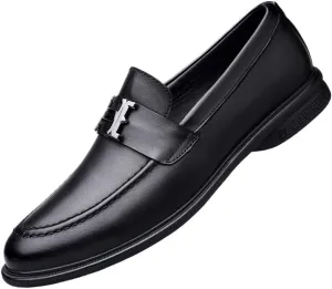 Men's Fashion Lace Up Low Leather Walking Dress Shoes Men Slip-Ons Loafers Classic Formal Business Derby Shoes