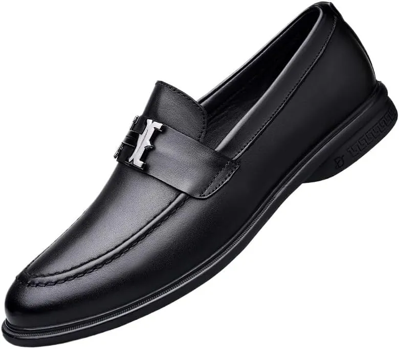 Men's Fashion Lace Up Low Leather Walking Dress Shoes Men Slip-Ons Loafers Classic Formal Business Derby Shoes
