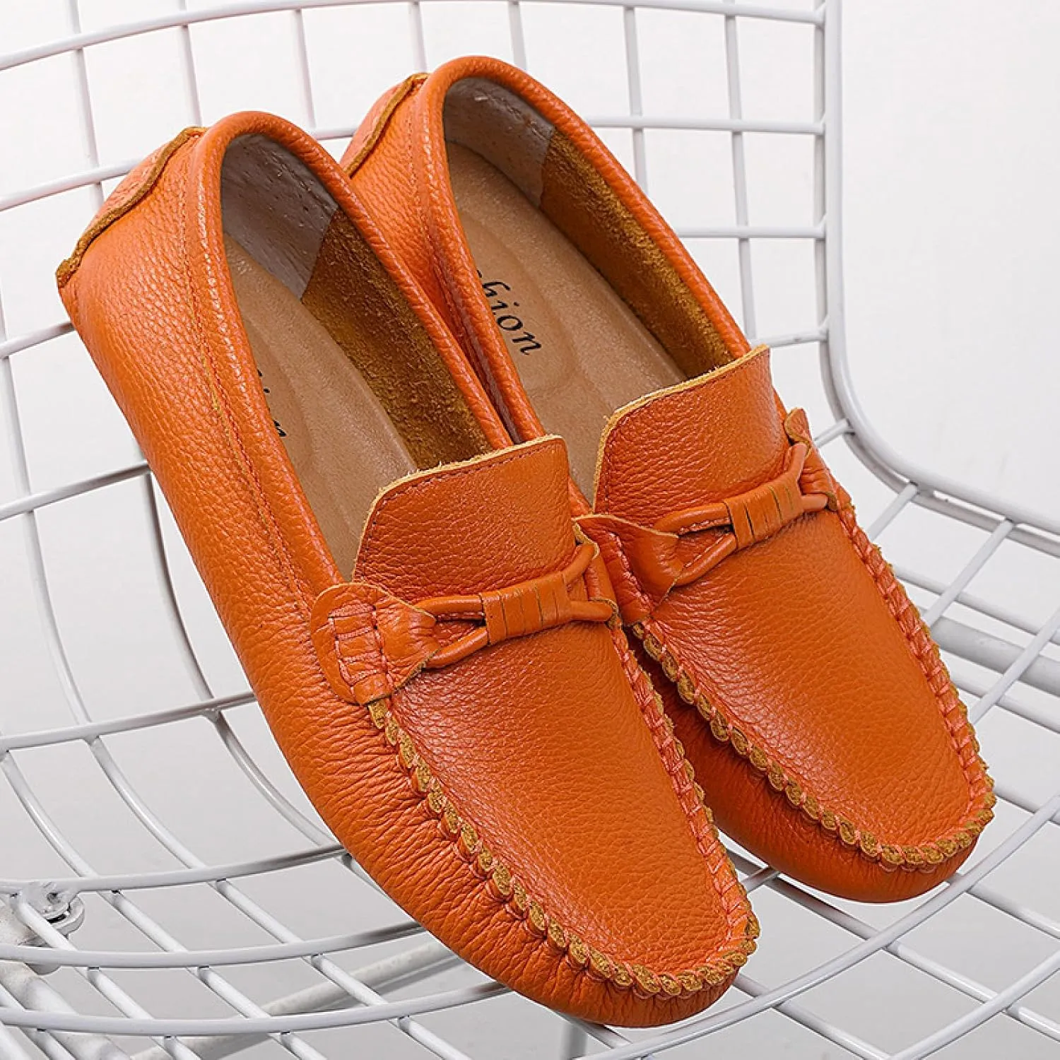 Men's Leather Penny Loafers, Classic Driving Shoes, Casual Slip-on Comfortable Men's Loafers, Beanie Shoes