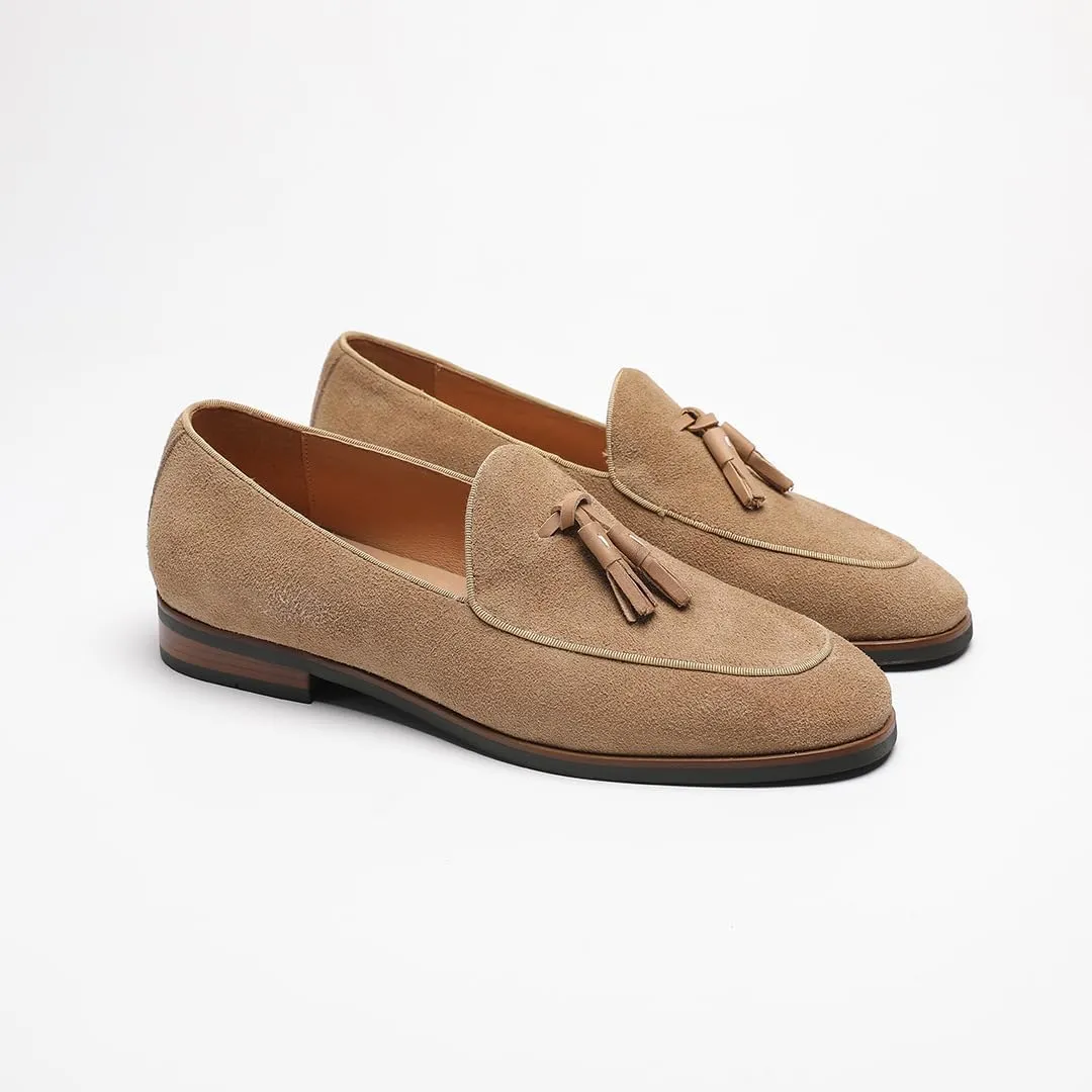 Men's Loafers & Slip-Ons - Leather Tassel Loafers for Men with Office to Weekend Versatility