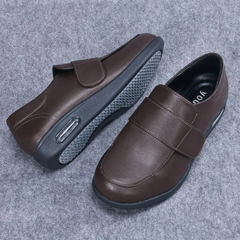 Men's Loafers Casual Summer Breathable Soft Sole Loafers Comfort Round Toe Non-Slip Lug Sole Business Dress Shoes