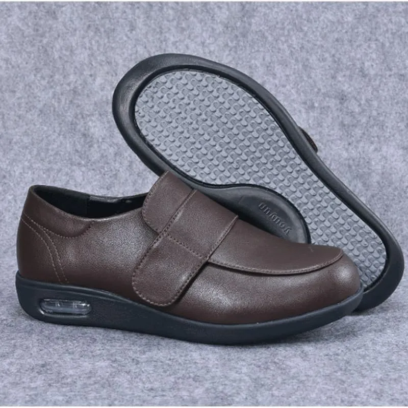 Men's Loafers Casual Summer Breathable Soft Sole Loafers Comfort Round Toe Non-Slip Lug Sole Business Dress Shoes