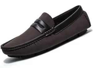 Mens Loafers Shoe Penny Loafers Vegan Leather Driving Loafers Slip Resistant Flexible Comfortable Wedding Fashion Slip-on