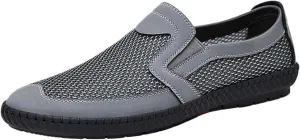 Mens Soft Loafers Shoes Breathable Comfortable Driving Style Casual Events Outdoors Slip Resistant Flat Heel