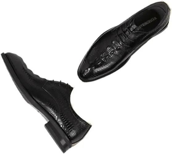 Men's Stylish Genuine Leather Lace-up Loafer Shoes Comfy Non Slip Durable Rubber Sole Formal Shoes Classic Men