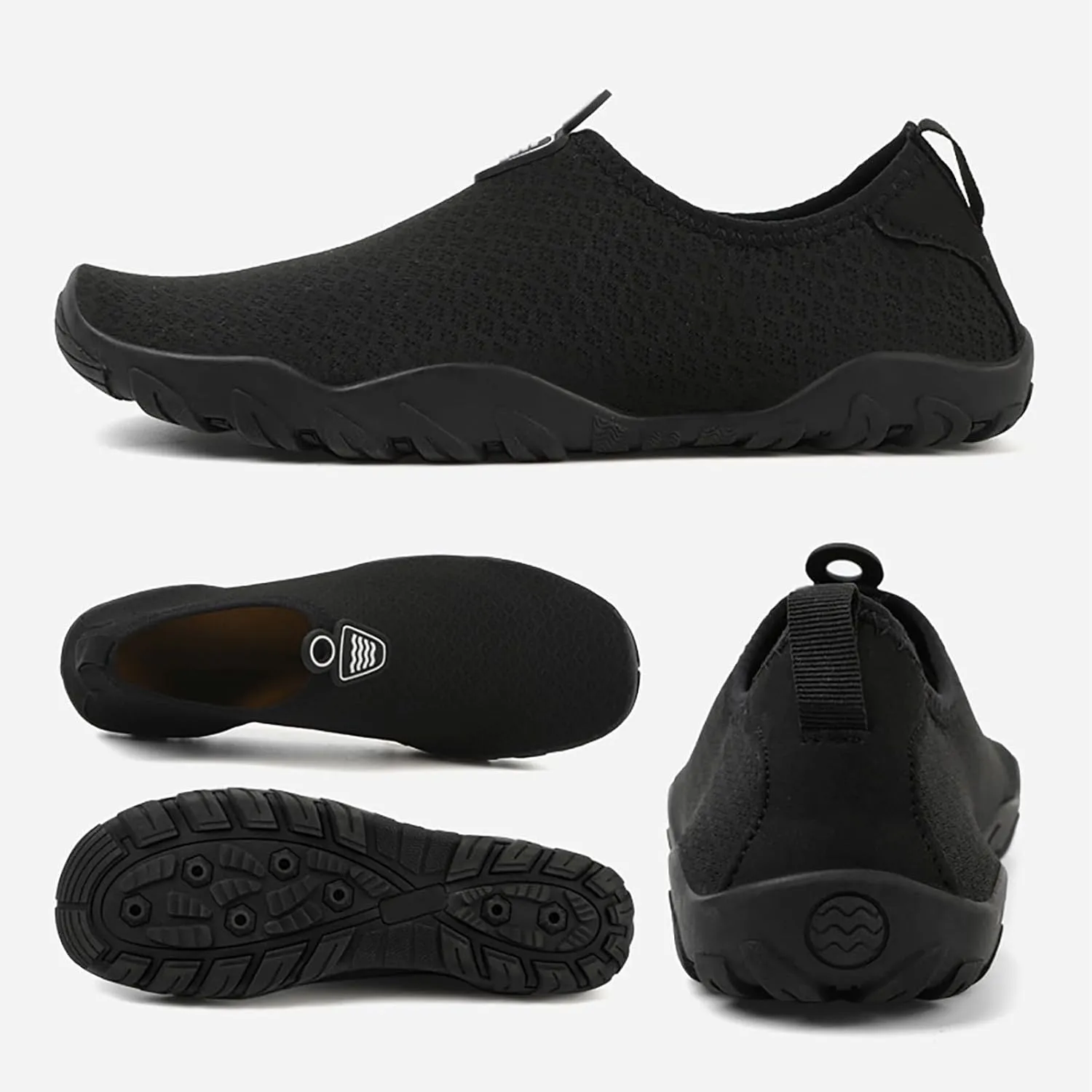 Mens Water Shoes Size 9 Wide Arch Support Surf Pool Hiking Diving Walking Barefoot Water Shoes Extra Wide Water Shoes Barefoot Quick Dry Aqua Yoga Socks for Pool Beach Surf Walk Water Yoga