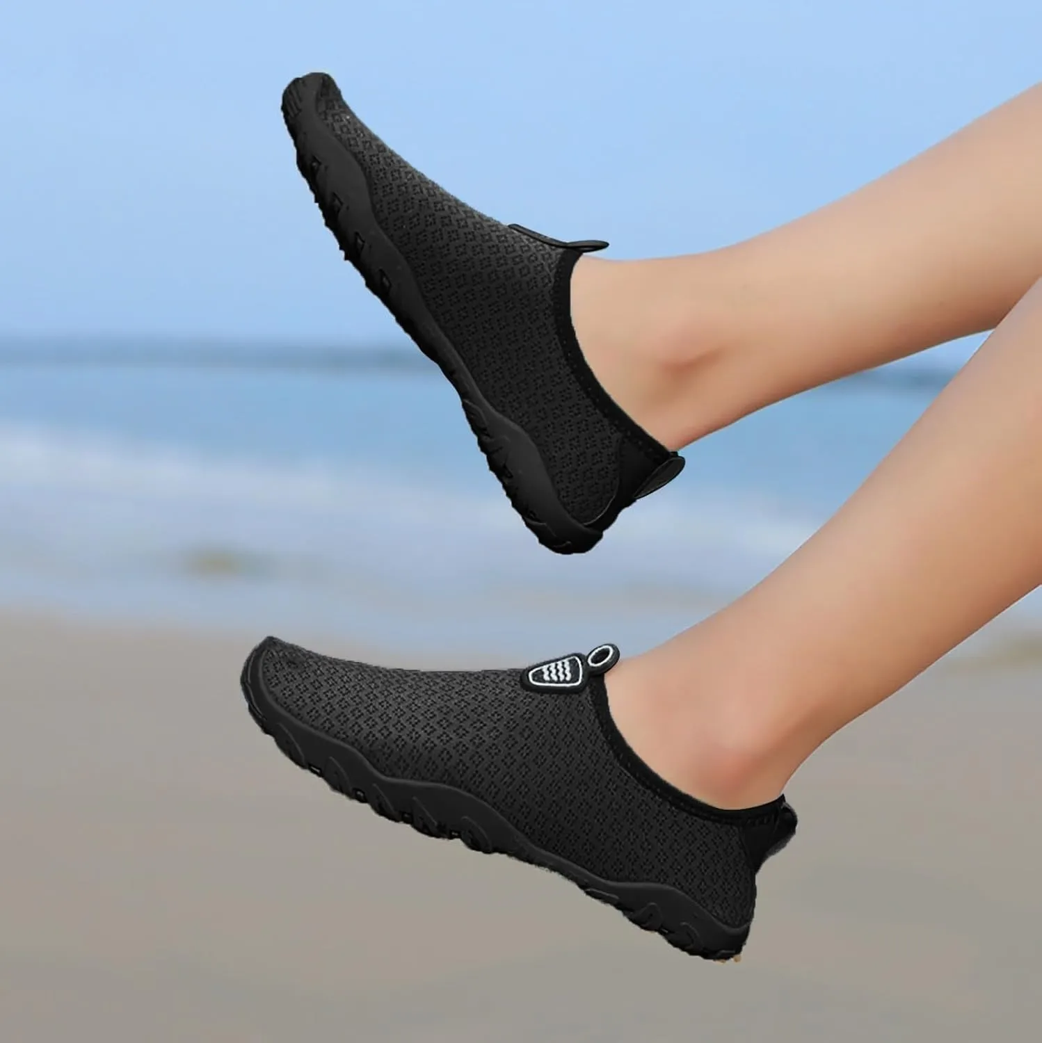 Mens Water Shoes Size 9 Wide Arch Support Surf Pool Hiking Diving Walking Barefoot Water Shoes Extra Wide Water Shoes Barefoot Quick Dry Aqua Yoga Socks for Pool Beach Surf Walk Water Yoga