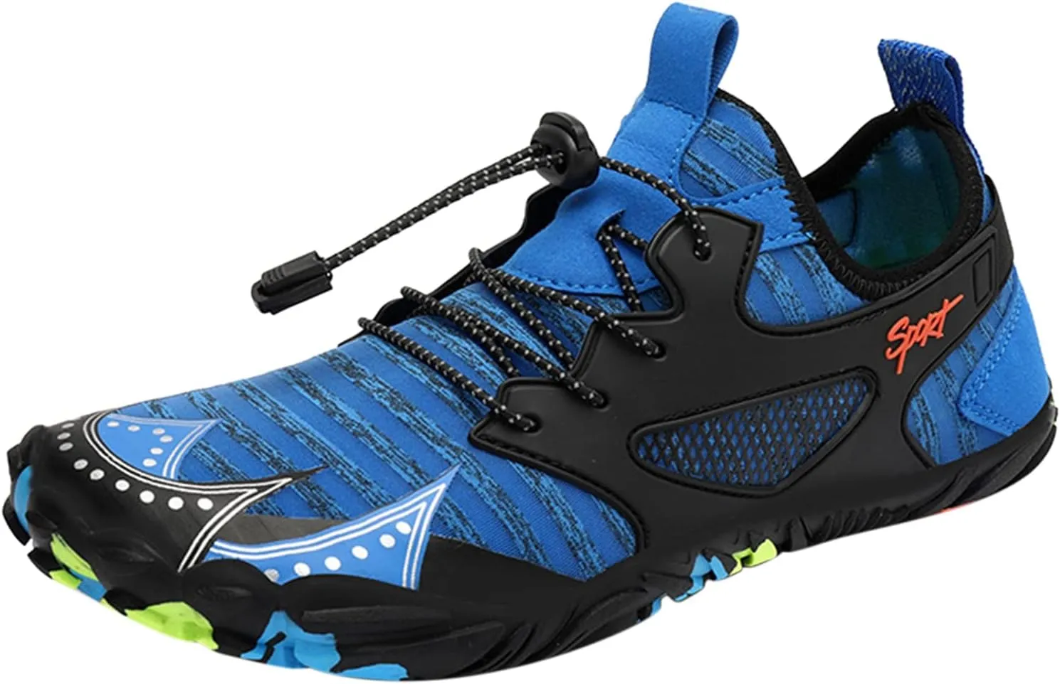 Mens Womens Quick Dry Water Shoes Barefoot Aqua Beach Swim Pool Shoes Non Slip Outdoor Sports Hiking Surf Yoga Lightweight Footwear