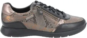 Mephisto Womens Monia Leather Trainers