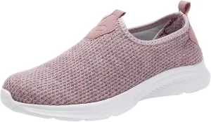 Mules for Women Flats Women's Fashion Sneakers Women Running Shoes Round Toe Flats Comfortable Men's Loafers & Slip-Ons Platform Sneakers for Women Black