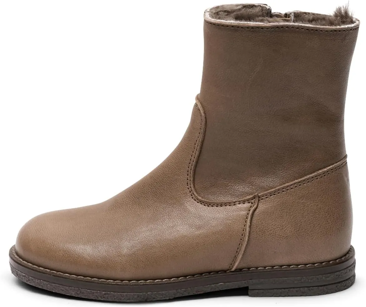 Nicola Lamb Children's Winter Ankle Boots Blue Suede