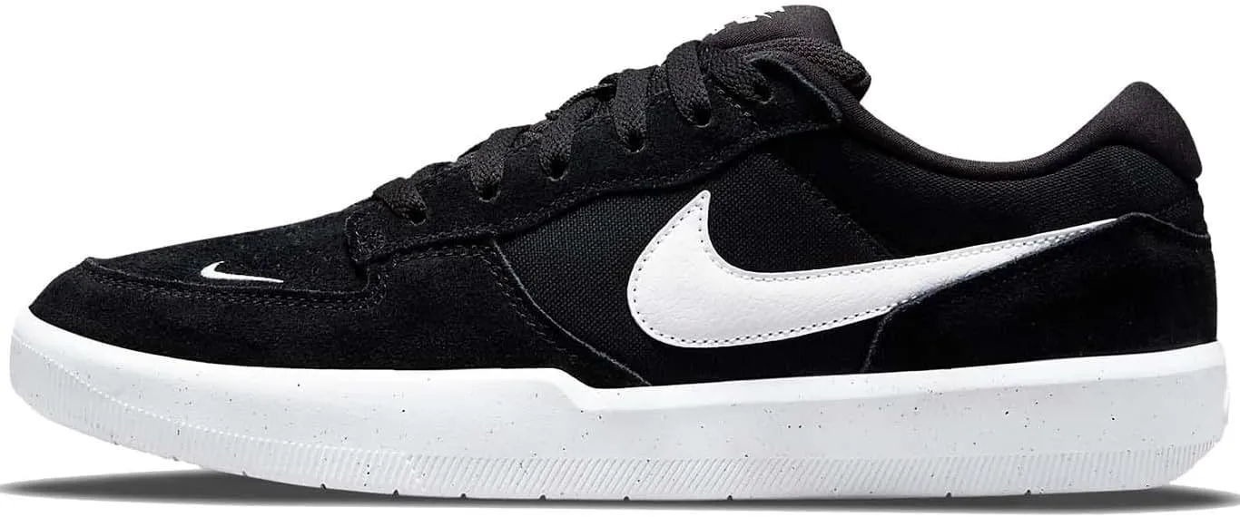 Nike SB Force 58 Skate Shoes (CZ2959-001, Black/Black/White) Size 9